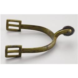 Brass Spur from Cavalry Unit, Mosby's Rangers