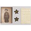 Image 1 : Civil War Confederate Majors Stars Hand Sewn CSA
