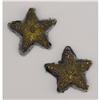 Image 3 : Civil War Confederate Majors Stars Hand Sewn CSA