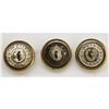 Image 2 : Group of Three Non-dug Georgia Militia Buttons