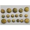 Image 1 : Grouping of 16 Non-dug Virginia Militia Buttons