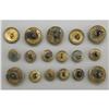 Image 2 : Grouping of 16 Non-dug Virginia Militia Buttons