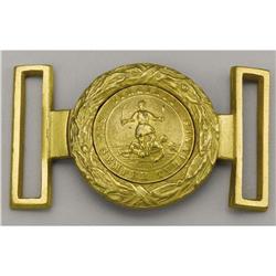 Two-Piece Virginia Militia Officer's Belt Plate