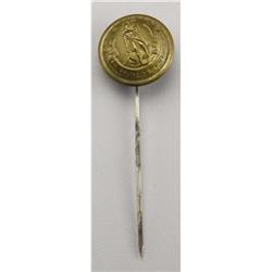 Virginia Button Confederate Hatpin
