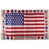 Image 1 : Silk Flag Scarf From the 1900 G.A.R. Encampment