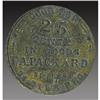 Image 3 : F.A. Packard Personal Specimen 25¢ Sutler Token