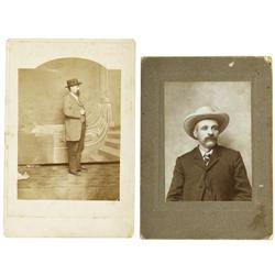 Two Post-War Images 4th VA Cavalry Luminaries 