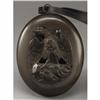 Image 2 : Gutta Percha Locket With a Carved Eagle