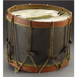 A Rare Metal and Wood Civil War Drum