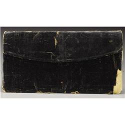 Civil War Era Wallet From VA w/ CSA Money 