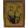 Image 1 : 1/2 Plate Daguerreotype of CSA Caldwell Brothers