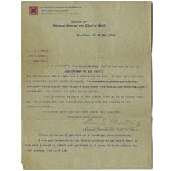 Letter to Confederate Surgeon Samuel H. Caldwell