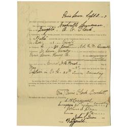 United Daughters of the Confederacy Application