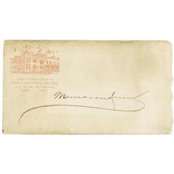 Civil War Envelope From The Caldwell Hotel