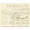 Image 1 : George Armstrong Custer Partial Document Signed