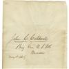 Image 1 : U.S. General John C. Caldwell Signature
