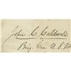 Image 2 : U.S. General John C. Caldwell Signature