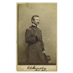 Andrew A. Humphreys Signed Carte de Visite