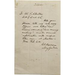 General Gouverneur Warren Civil War Period ADS