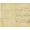 Image 1 : Jefferson Davis ALS Written From Prison