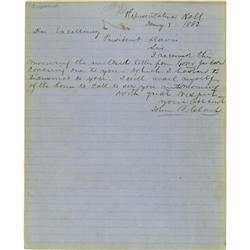 MO CSA Senator John B. Clark ALS to Jeff Davis 