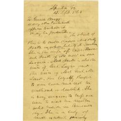 C.S.A. V.P. Alexander Stephens War Dated ALS