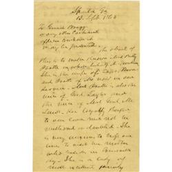 C.S.A. V.P. Alexander Stephens War Dated ALS