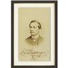 Image 1 : Confederate General Beauregard Framed Signed CDV
