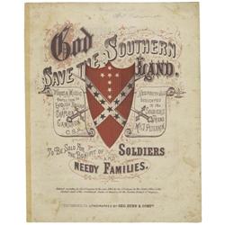 A Rare Confederate Song Sheet