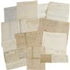 Image 1 : Lot of Confederate Documents and Manuscripts