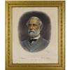 Image 1 : Robert E. Lee Color Engraved Portrait 