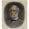 Image 2 : Robert E. Lee Color Engraved Portrait 