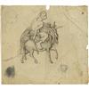 Image 1 : Original Pencil and Ink Sketch of a Slave 