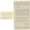 Image 1 : Gettysburg Address Letters and Signatures 