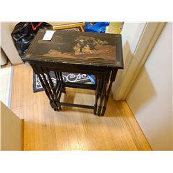 Asian nesting tables A