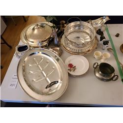 Silver plate and more A