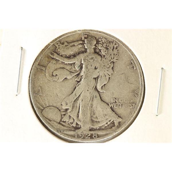 1928-S WALKING LIBERTY HALF DOLLAR