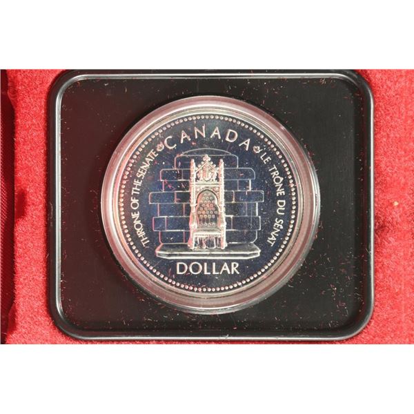 1977 CANADA SILVER JUBILEE PROOF SILVER DOLLAR