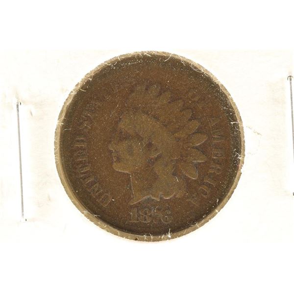 1876 INDIAN HEAD CENT (SEMI-KEY)