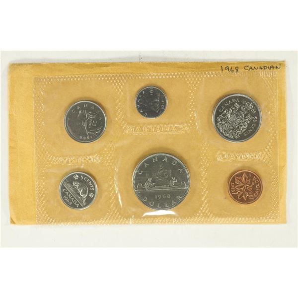 1968 CANADA (PF LIKE) SET WITH ENVELOPE