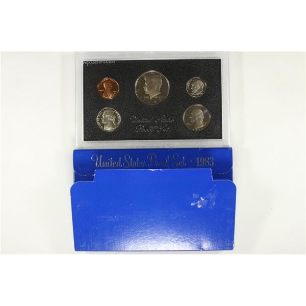 1983 US PROOF SET (WITH BOX)