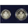 Image 2 : 1993 SAN MARINO 2 COIN SILVER PROOF SET