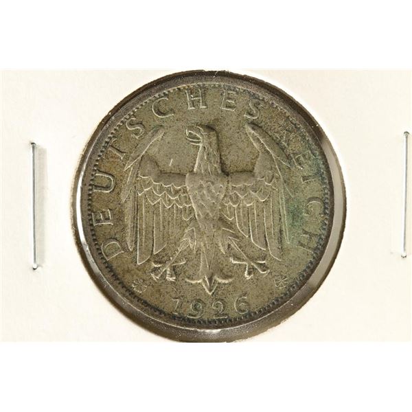 1926-A GERMAN SILVER 2 MARKS