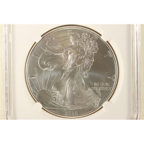 2016 AMERICAN SILVER EAGLE NGC MS70 FIRST RELEASES