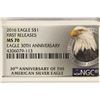 Image 3 : 2016 AMERICAN SILVER EAGLE NGC MS70 FIRST RELEASES