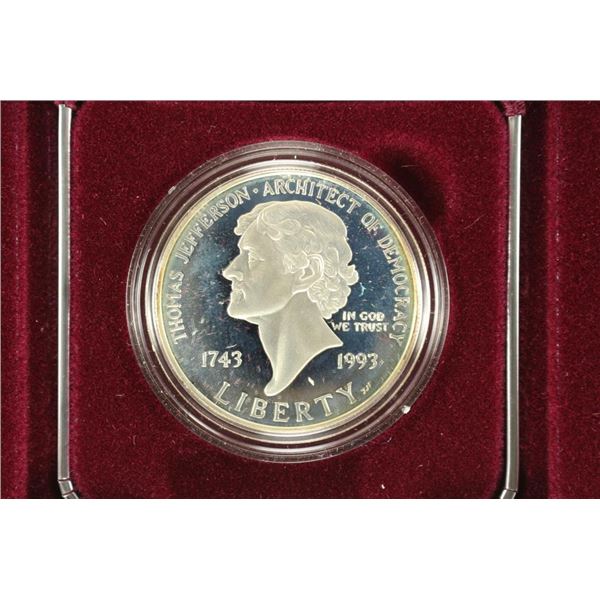 1993 THOMAS JEFFERSON 250TH ANNIVERSARY PF