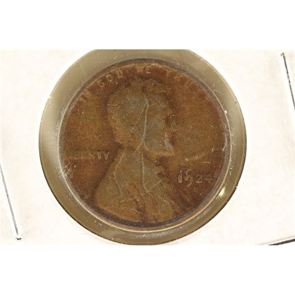 1924-D LINCOLN CENT (SEMI-KEY)