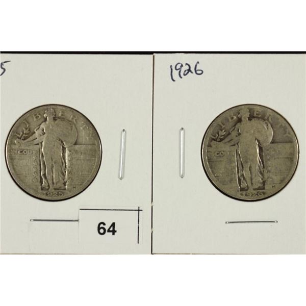 1925 & 1926 STANDING LIBERTY QUARTERS