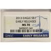 Image 3 : 2013 AMERICAN SILVER EAGLE NGC MS70 EARLY RELEASES