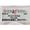 Image 3 : 2006-P NEVADA QUARTER PCGS MS68 SATIN FINISH